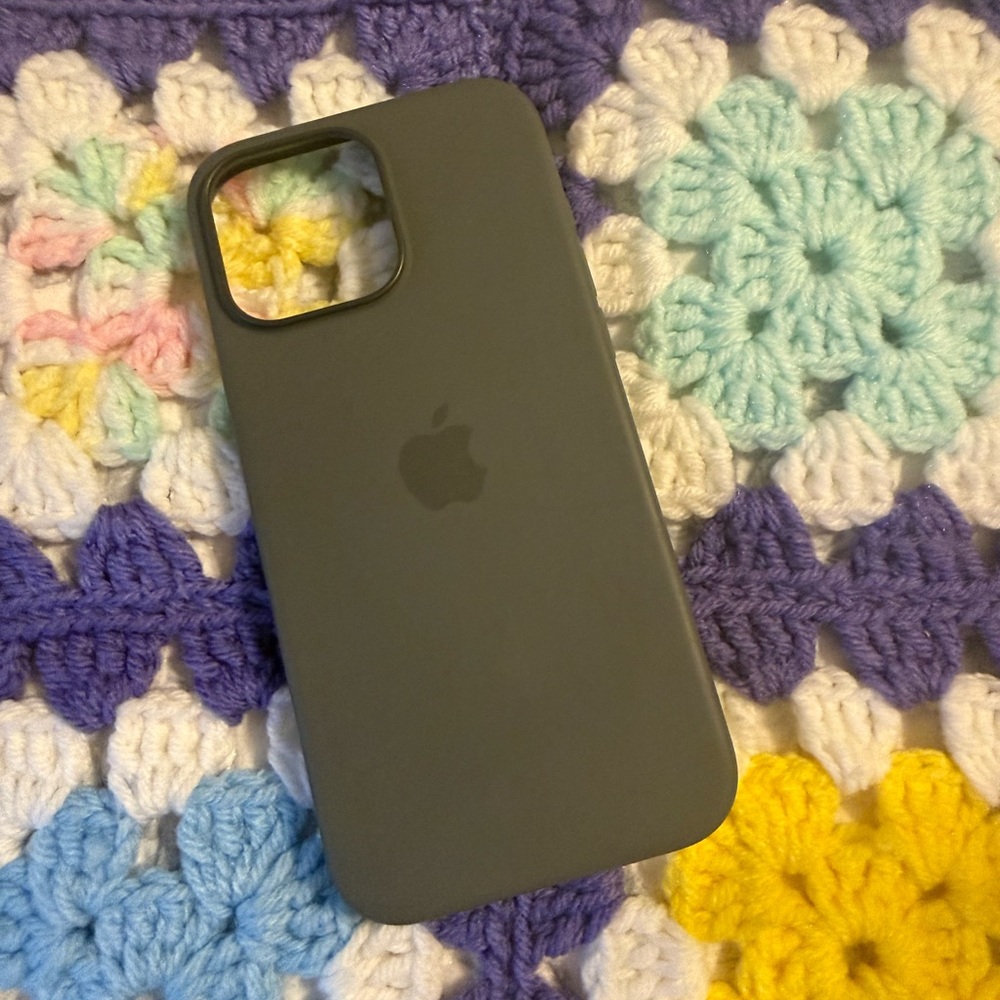Apple Dark Gray Silicone iPhone Case